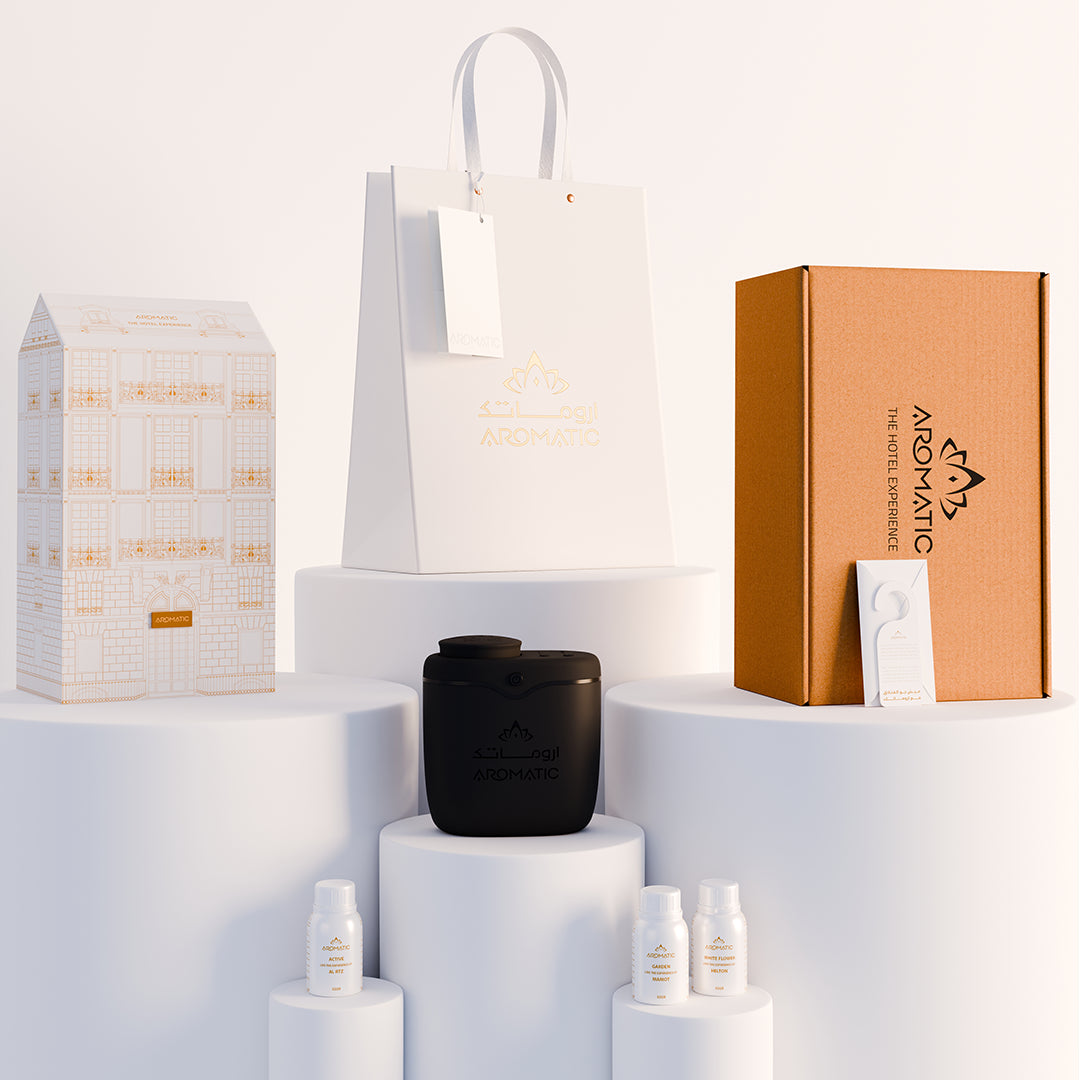 Hotel Experience - Diffuser + 3 Fragrance Oils Inspired by the World's Most Luxurious Hotels